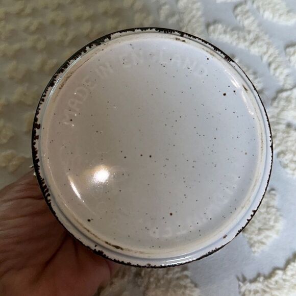 Pottery Creamer Small Pitcher Grain England English - Picture 4 of 6